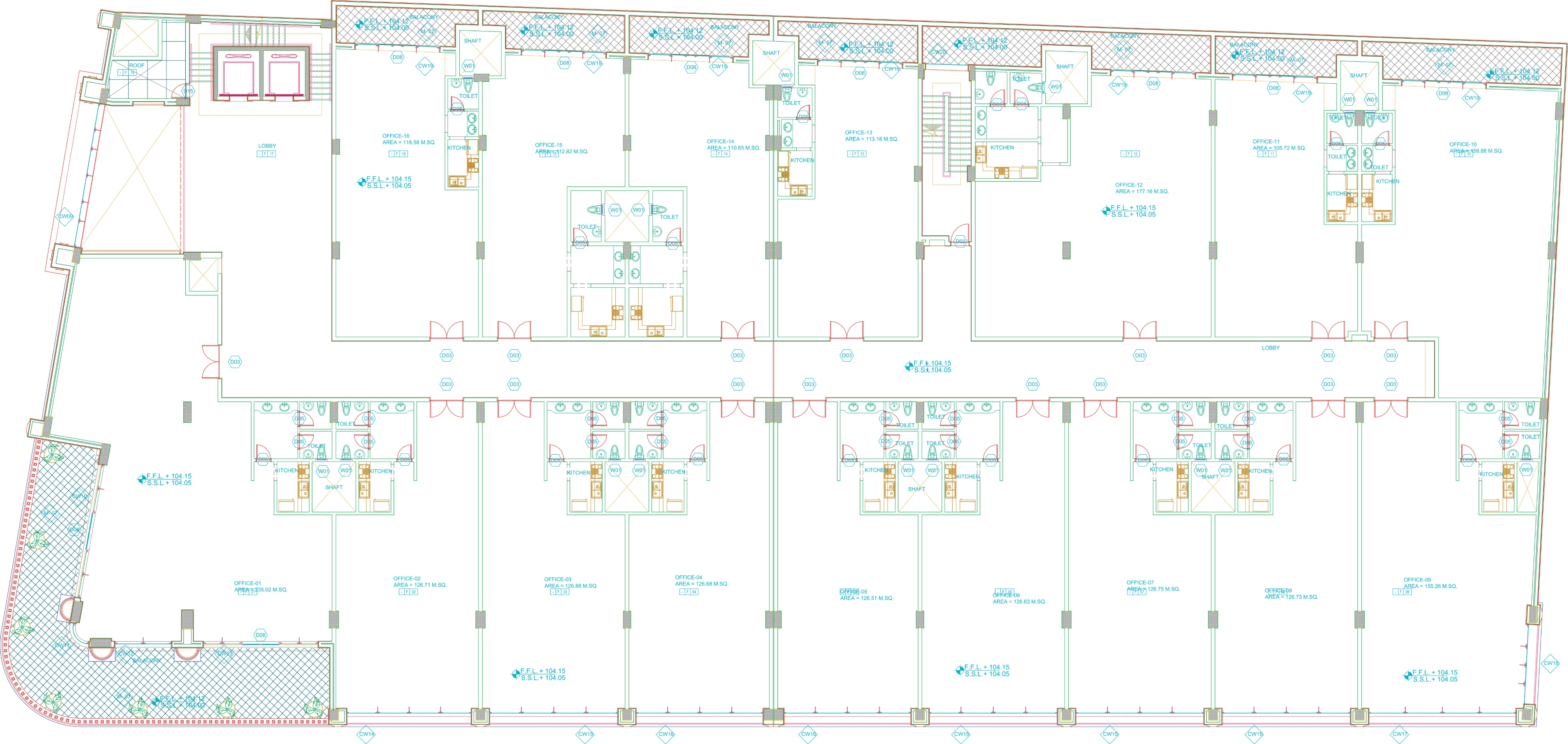 Signature 3 Center — plan 2